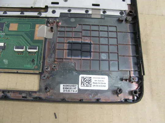 номер0161-3 Кришка панель палмрест тачпад A151N4  для  Dell LATITUDE E5570 оригінал Характеристики