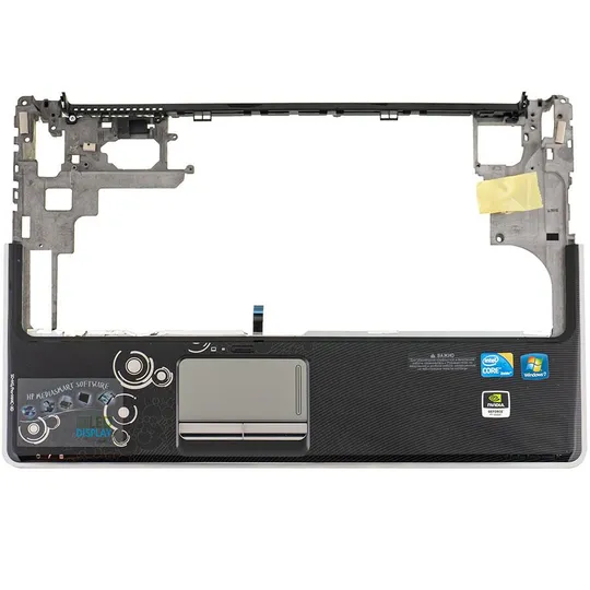 Купити Б.У.Верхня кришка для ноутбука HP (Dv6-2028es), silver