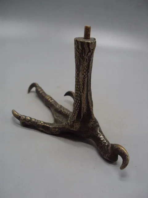 Подсвечник птичья лапа птицы Хенненберг Варшава Hennenberg Warszawa размер 9,5-10,5х18х8 см (№976) Де купити