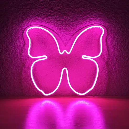 Неоновий світильник Метелик 420х370 acr-n000022 Ціна