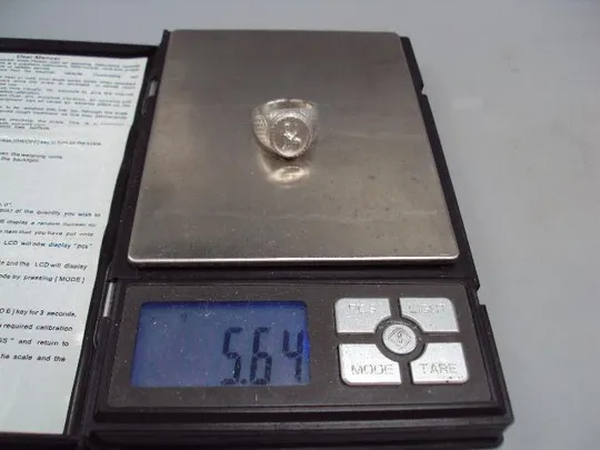 Мужской перстень кольцо овал зодиак Дева гороскоп серебро Украина вес 5,64 г размер 19,5 №15146 Де купити