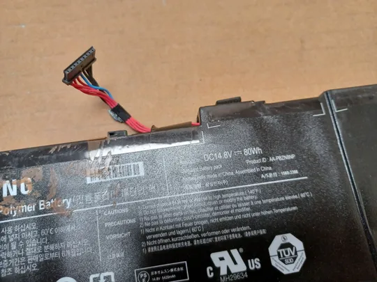 Купити акб оригінал  AA-PBZN8NP 80Wh 5400mAh 14.8 V для Samsung 700Z  NP700 Акумуляторна батарея живлення battery Оригінальна батарея