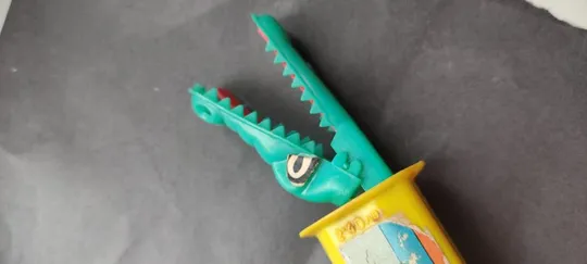 Интересный Винтажный свисток-дудка с крокодилом bv254 Де купити