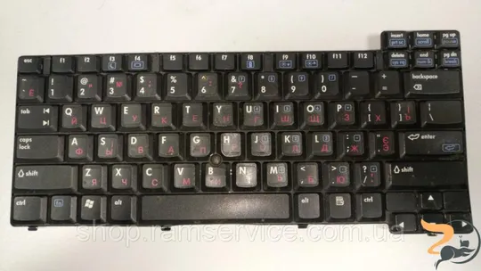 Клавіатура для ноутбука HP NC6000, NX5000, Presario V1000, V1100, б/в Ціна
