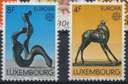 фото, Люксембург Европа СЕПТ 1974