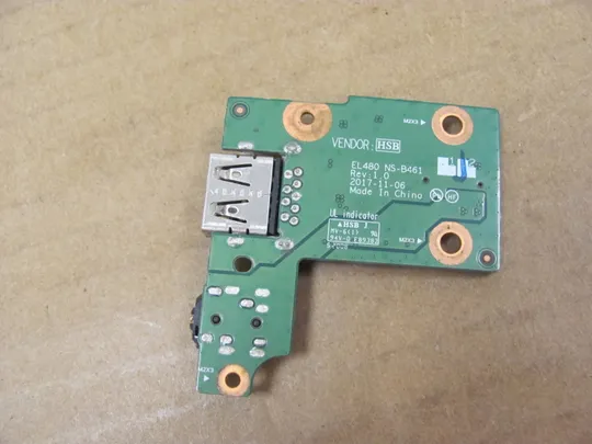 Купити 834-17 Плата USB AUDIO  EL480 NS-B461 для Lenovo ThinkPad L480 L490  оригінал