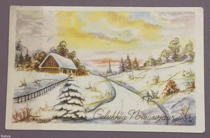 фото, Поштова листівка 1900-1960