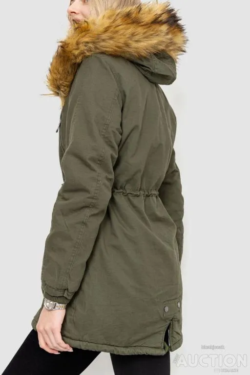 Парка женская зимняя, цвет хаки, 244R6912 Продаж