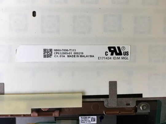№222-27 Кришка панель палмрест та тачпад клавіатура для FUJITSU U904 CP713577 CP633006 Інтернет-аукціон