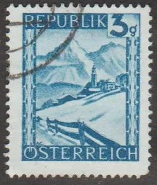 Австрія 1945 пейзаж Ціна