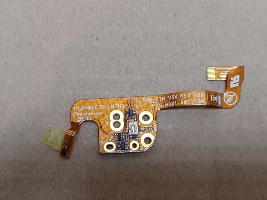 номер1064-36 плата кнопка вкл 0801-9010U00 0801-9011E00 для DELL LATITUDE 14 5420 5424 RUGGED  Плата кнопки включеня Кнопкова плата Кнопковий модуль Плата управління кнопками, Плата кнопки живлення Laptop Power button board оригінал Ціна