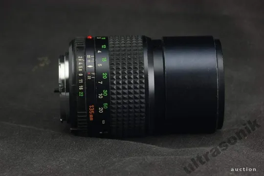 Об&#039;єктив портретний Minolta MD Tele Rokkor-X 135mm 1:2,8 Ф55мм Вживане Де купити