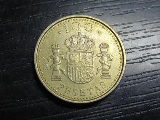 100 песет Іспанія 1998 Ціна