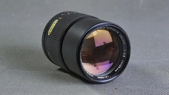 Об&#039;єктив теле Minolta MC Celtic 1:2.8 f= 135mm Ф=55мм крепление байонета Minolta MD Вживане Ціна
