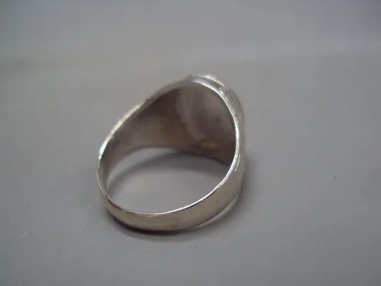 Мужской перстень кольцо овал зодиак Дева гороскоп серебро Украина вес 5,64 г размер 19,5 №15146 Характеристики