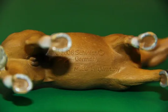 КІНЬ ЖЕРЕБЕЦЬ животные SCHLEICH 90-100мм ФРН ФРГ З аукціону