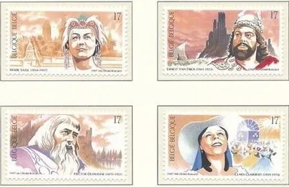 фото, Бельгия Опера Кино Викинг Флот 1997 MNH