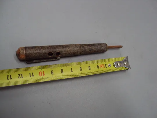 Инструмент тестер щупы инидикатор напряжения для электрики бакелит винтаж ссср 12,3 см №15664 З аукціону