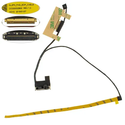 фото, Шлейф матрицы для ноутбука LENOVO (yoga 730-13ikb iwb isk 5C10Q95877 DC02002Z800), (dc02003gc00)