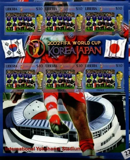 фото, Либерия Спорт Футбол Команда Франции 2002