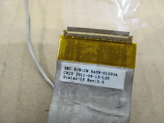 номер0342-15 шлейф матриці BA39-01030A для SAMSUNG E3520 RV511 RV509 RV515 Шлейф дисплея Шлейф підключення дисплея Шлейф екрана Laptop matrix cable оригінал Продаж