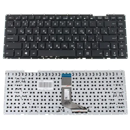фото, Клавіатура для ноутбука ASUS (P2440 series) rus, black, без фрейма (оригінал)