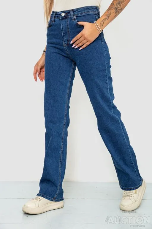 Джинсы женские, цвет синий, 244R410-2023 З аукціону