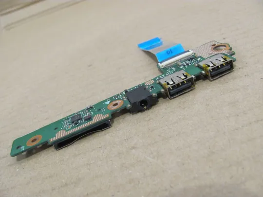 номер0319-21 плата USB AUDIO CARD READER 69N0P5B10C00-01 для ASUS VivoBook S300CA оригінал Інтернет-аукціон
