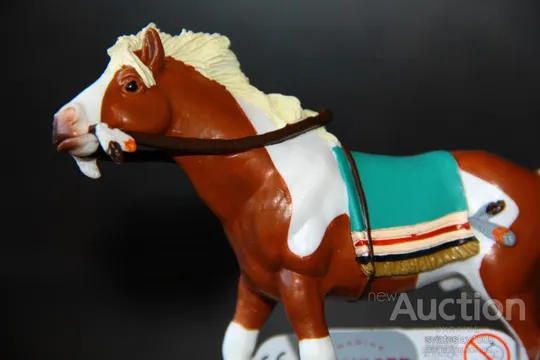 индейская лошадка конячка лошадь конь (BULLY BULLYLAND ) 90-100мм Характеристики