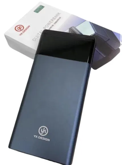 Повербанк Power bank YK Design XC90 9386 20000 mAh серебристый Ціна