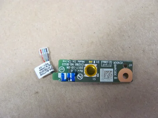 Купити 627-8 плата кнопки вкл EX280 NS-B522 DC02001WT00  для Lenovo ThinkPad X280 A285 оригінал