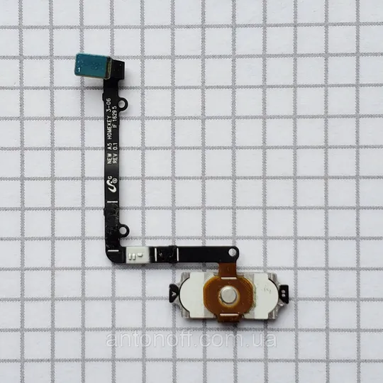 Купити Кнопка Home Samsung A510F Galaxy A5 2016 зі шлейфом білий оригінал з розборки