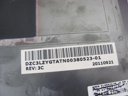 427-1 Кришка панель палмрест та тачпад 3LZYGTATN00  для Acer Aspire 8951G 8951  оригінал Характеристики