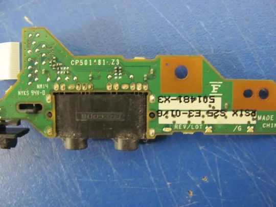 №121-14 Плата модуль AUDIO CP501481-Z3 для Fujitsu LifeBook S751 оригінал З аукціону