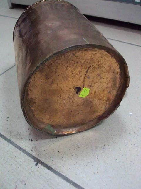 Кружка медь высота 15 см, диаметр 11,2 см (№1264) №11393 Недорого