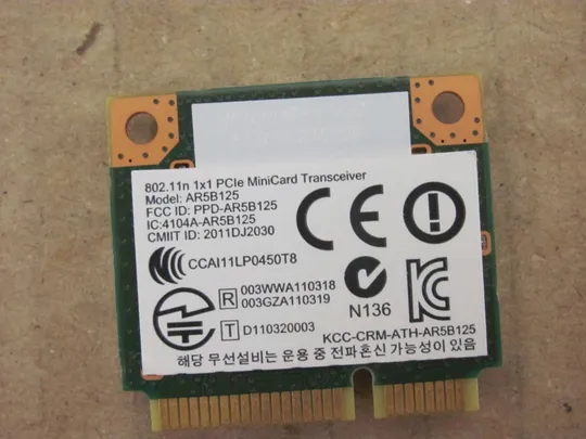 Купити 46-30 WI-FI адаптер AR5B125 0C001-00051000 для ASUS K56CM K56C K56CM R505C K75V X70 X750 оригінал