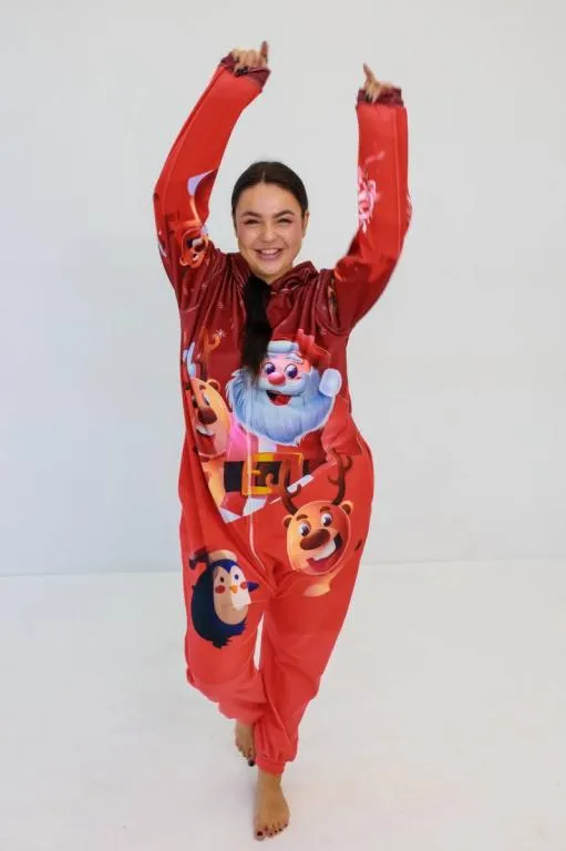 Кигуруми для взрослых Oversize 3D Дед Мороз 3061_3_180 17034 180 см Продаж