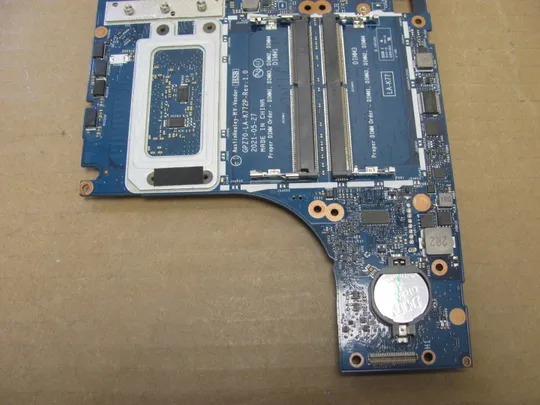 номер1020-8 материнська плата РОБОЧА GPZ70 LA-K772P I7-11850H SRKT4 для HP Zbook Fury 17 G8 Mainboard Материнка Основна плата Системна плата Плата системи Laptop motherboard мамка ноутбучна плата оригінал З аукціону