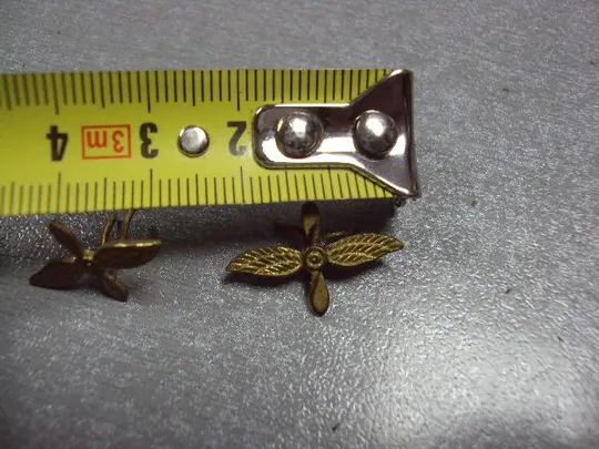 милитария петлица знак эмблема военно воздушные силы лот 3 шт №2530 Де купити