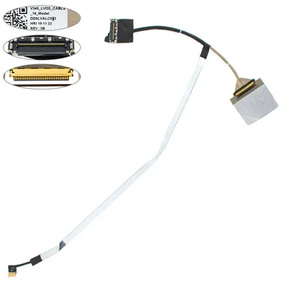 фото, Шлейф матриці для ноутбука Lenovo (Thinkbook: V340-14IML, 14II, E4-IML-IIL) LED (DD0LVALC012)