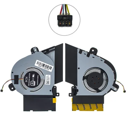 фото, Оригінальний вентилятор для ноутбука ASUS ROG Zephyrus S GX502LWS (CPU FAN), GX502LXS 12V !!! (13NR02U0T02011) (Кулер)