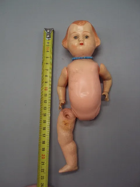 Купити Кукла пупсик целлулоид Чехословакия клеймо Technoplast Czechoslovakia куколка пупс 22 см №15634