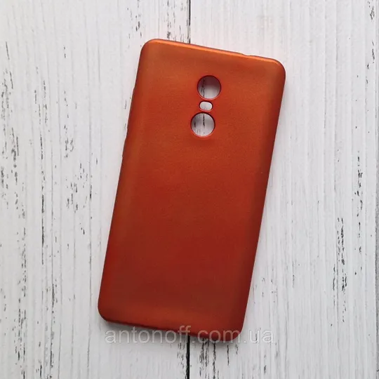 Чохол Xiaomi Redmi Note 4X для телефону силіконовий Червоний Ціна