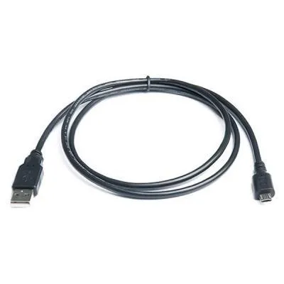 Дата кабель USB 2.0 AM to Micro 5P 1.0m Pro black REAL-EL (EL123500023) Ціна