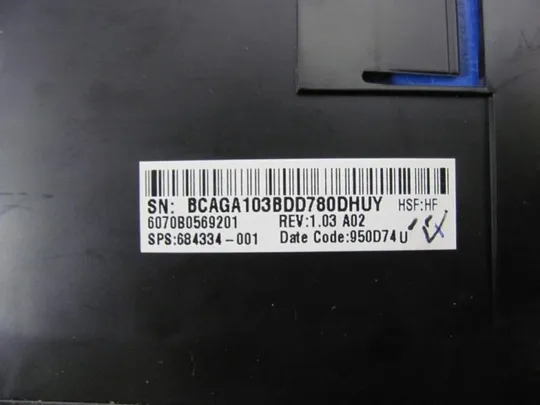 №253-1 Кришка дно піддон корпуса 6070B0569201 684334-001 для HP PROBOOK 6470b 6475b оригінал Інтернет-аукціон