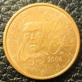 5 євроцентів 2006 Франція Ціна