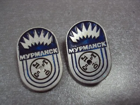 знак мурманск спортлото лот 2 шт №10320 Продаж