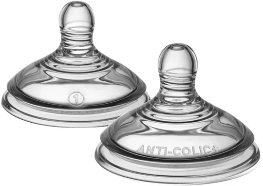 Соска для пляшечки Tommee Tippee Anti-Colic+ (0-6 міс.) З аукціону