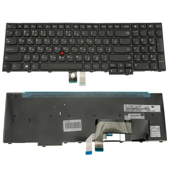Клавіатура для ноутбука LENOVO (ThinkPad Edge: E531, E540) rus, black (оригінал) Ціна