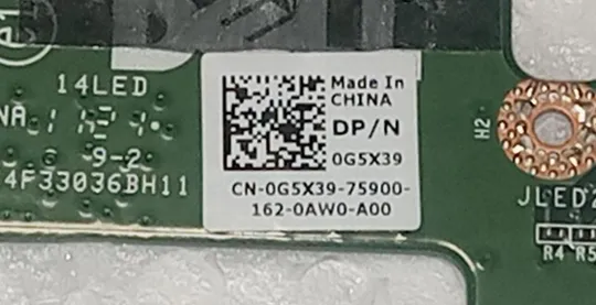 Купити Додаткова плата світлодіодна панель з ноутбука DELL Latitude E5420 05GX39 5GX39